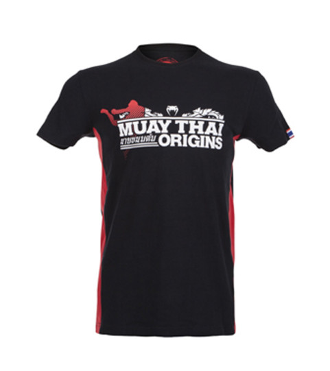 T-SHIRT VENUM- MUAY THAI ORIGINS Black