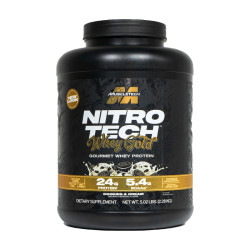 Nitrotech 100%Whey Gold 2,51kg - Muscletech-whey proteine-Prodietnutrition.ma