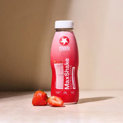 MaxShake protein shake Strawberry 330ml-Maxi Nutrition