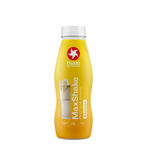 MaxShake protein shake Banana 330ml-Maxi Nutrition