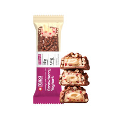 Creamy Core Protein Bar Strawberry Yoghurt 45g – Maxi Nutrition