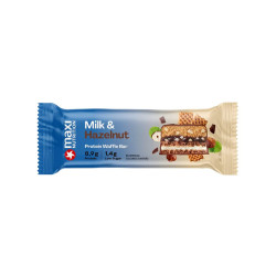 Milky Waffle Protein Bar Milk & Hazelnut 40g– Maxi Nutrition