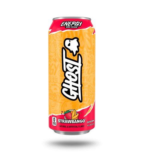 GHOST ENERGY Strawbango 473 ml  - GHOST
