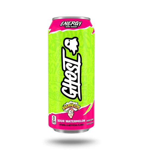 GHOST ENERGY Warheads Watermelon 473 ml  - GHOST