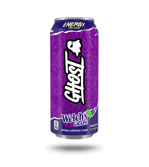 GHOST ENERGY Welch's Grape  473 ml  - GHOST