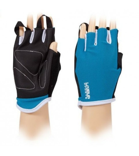 Liveup Sports- Gants d'entrainement Gris et Bleu S/M