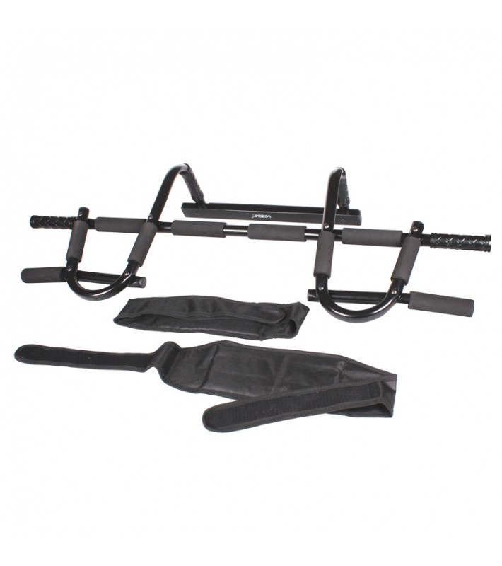 Barre De Traction Multifonction Gorletic - Support Mural Réglable En Hêtre - Pour Tractions, Pompes, Abdos - Fitness à Domicile, Callisthénie