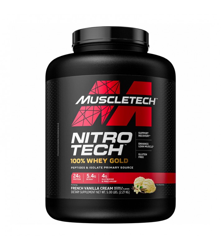 Nitrotech 100%Whey Gold 2,28kg - Muscletech