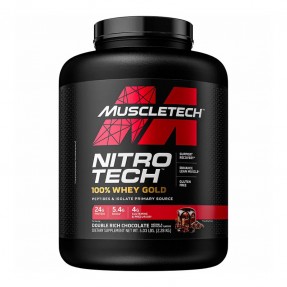 Nitrotech 100%Whey Gold 2,51kg - Muscletech-whey proteine-Prodietnutrition.ma
