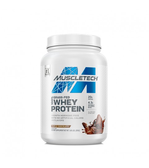 Grass Fed 100% Whey Protein 816g -Muscletech