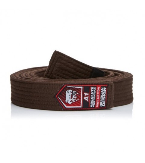 CEINTURE JJB VENUM - MARRON