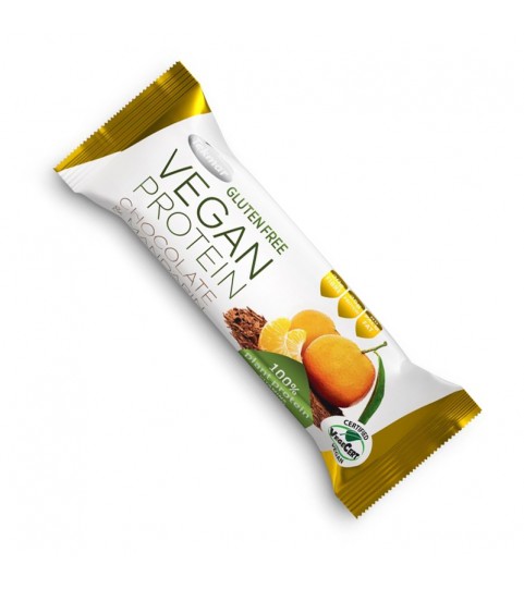Vegan Bar 40G Chocolate & Mandarin - Tekmar