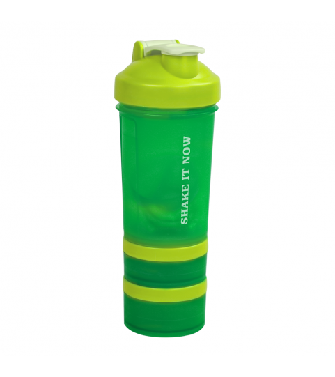 Shaker + 2 compartiments 500 ml -Prodiet Nutrition