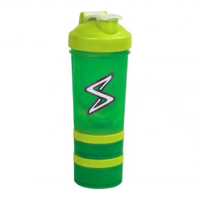 Shaker + 2 compartiments 500 ml - Squeeze