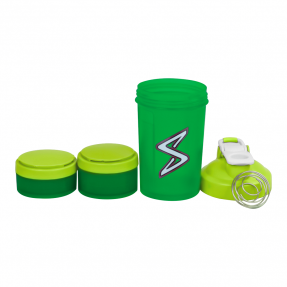 Shaker + 2 compartiments 500 ml - Squeeze