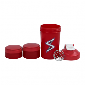 Shaker + 2 compartiments 500 ml - Squeeze