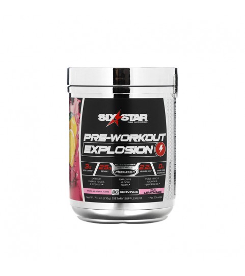 Pre-Workout Explosion 210g 30ser - SIXSTAR