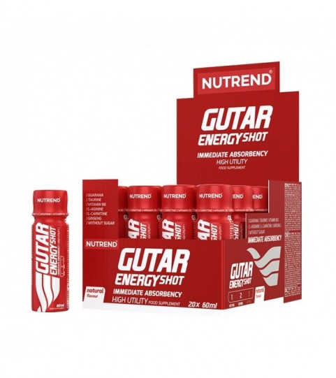 Gutar energy shot 20X60ml - Nutrend