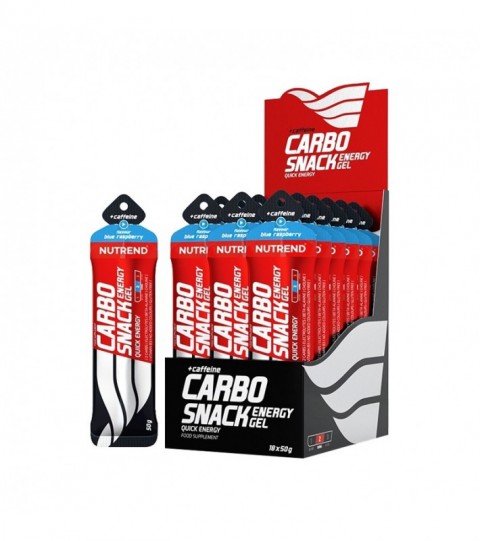 Carbo snack energy gel  Sachet 18X50g - Nutrend