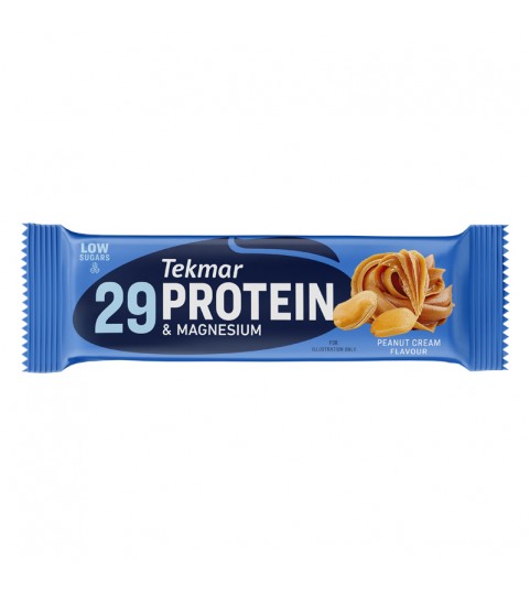 29% Sport protein &Magnesium bar Peanut Cream 40g-Tekmar