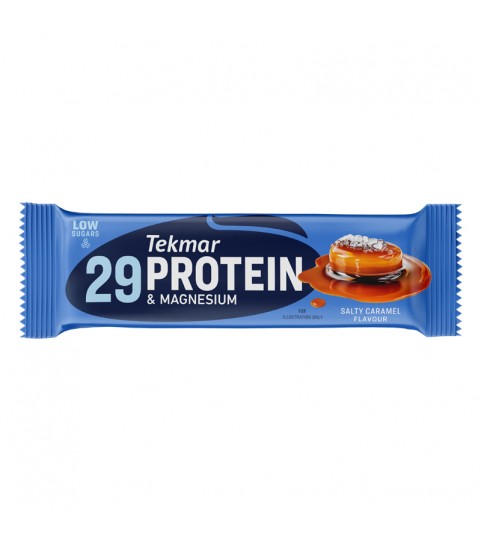 29% Sport protein &Magnesium bar Salty Caramel 40g-Tekmar