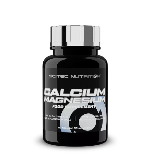 Calcium Magnesium 90 Tabs-Scitec nutrition