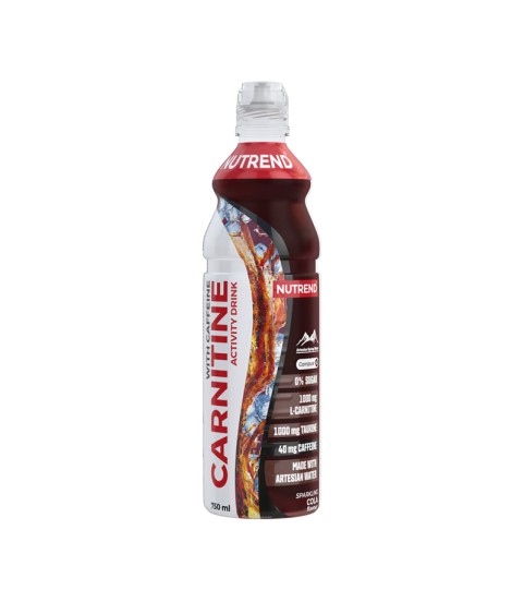 Carnitine activity drink Cola avec cafeine 750ml - Nutrend