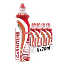Pack de 8 Carnitine activity avec cafeine 750ml - Nutrend