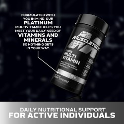 Platinum multivitamins 90 Tabs - Muscletech-Multivitamines -Prodietnutrition.ma