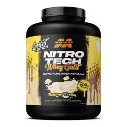 Nitrotech 100%Whey Gold 2,51kg - Muscletech-whey proteine-Prodietnutrition.ma