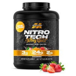 Nitrotech 100%Whey Gold 2,51kg - Muscletech-whey proteine-Prodietnutrition.ma
