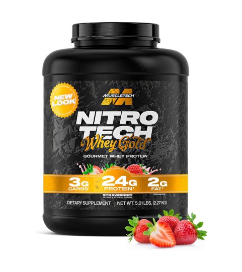 Nitrotech 100% Whey Gold 2,28kg - Muscletech