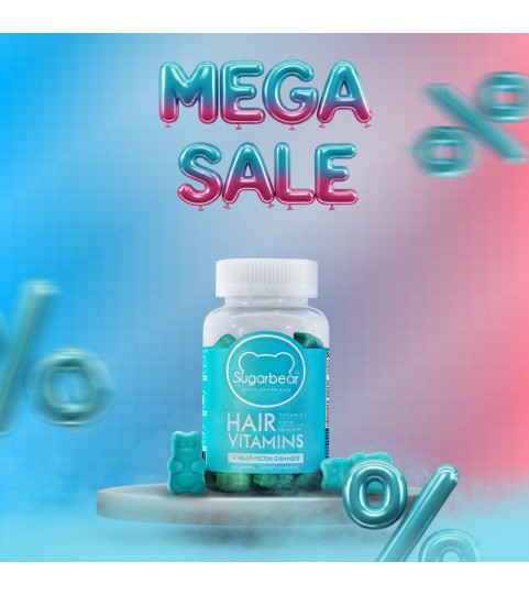 Hair vitamins 60 unités - Sugarbear