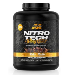 Nitrotech 100%Whey Gold 2,51kg - Muscletech-whey proteine-Prodietnutrition.ma