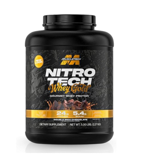 Nitrotech 100% Whey Gold 2,28kg - Muscletech