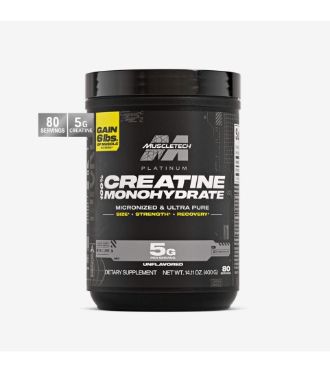 Platinum 100% creatine 400 G - Muscletech