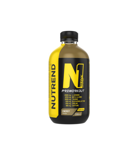 N1 Drink Pre-Workout 330ml Energy - Nutrend