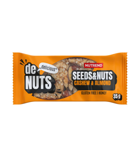 Denuts Seeds and nuts Cashew and almond - Nutrend
