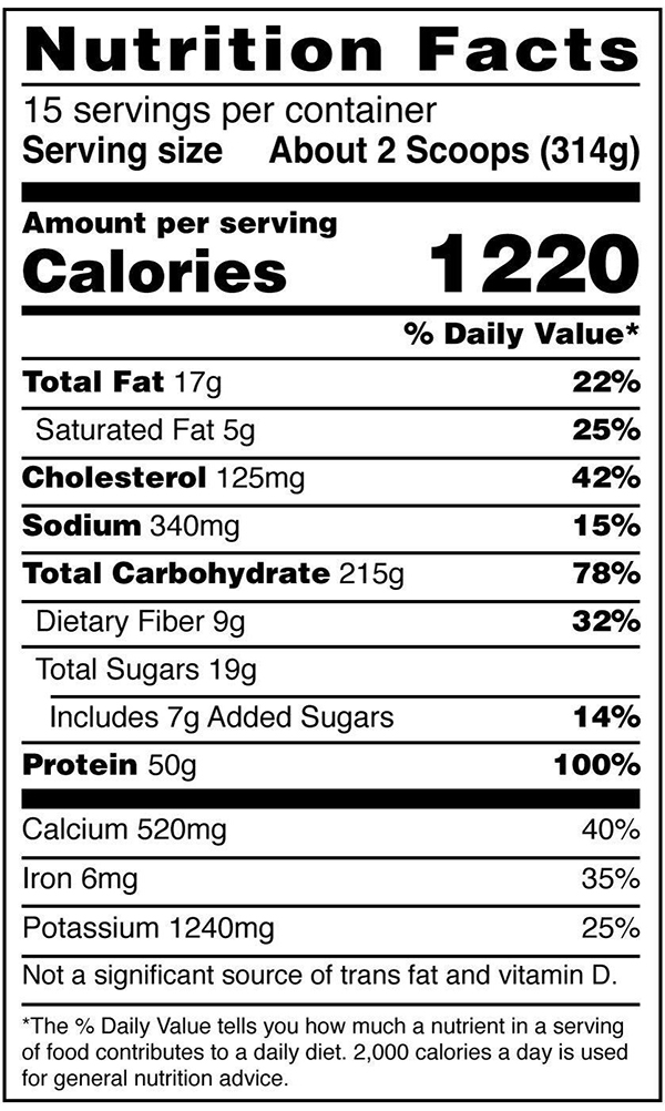 True mass 1200 4,71kg - bsn nutrition goût milkshake fraise