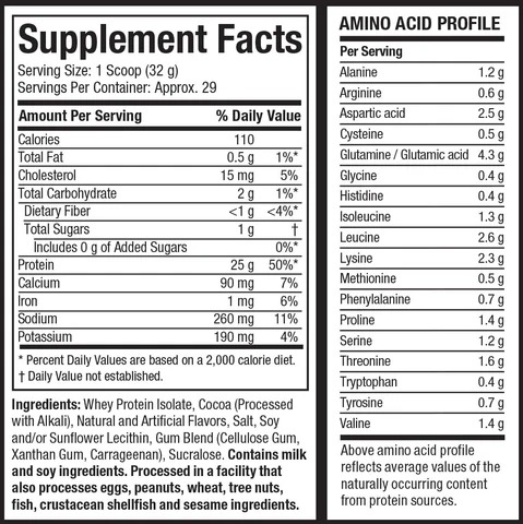 IsoWhey protein isolate 907g